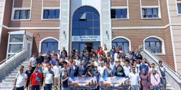 Ağrılı öğrenciler tarih gezisinde