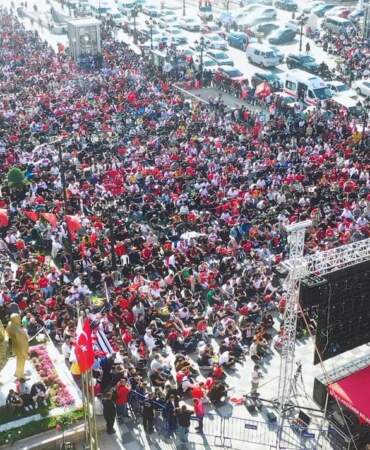 Ankara’da Dev Ekran Heyecanı