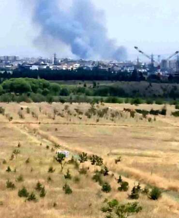 Ankara’da Ot Yangını Kontrol Altında