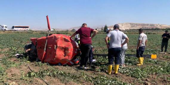 Ankara’da eğitim helikopteri düştü! Bölgeye çok sayıda ekip sevk edildi