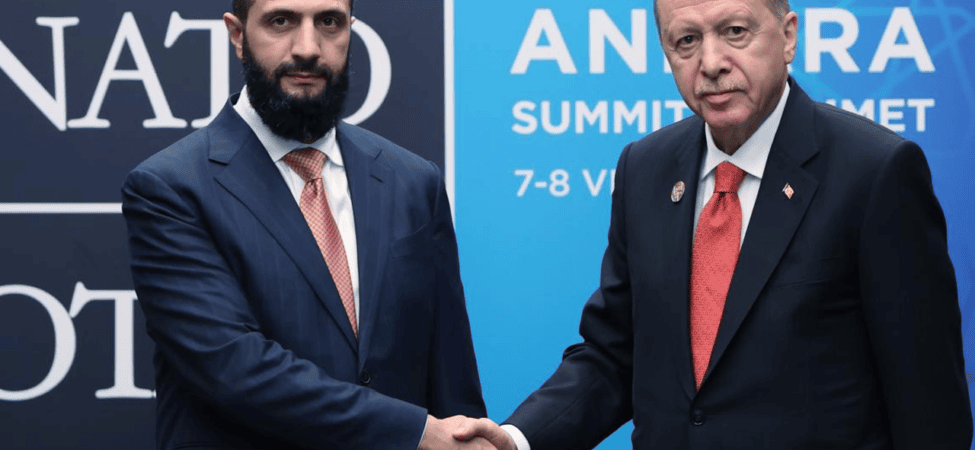 Cumhurbaşkanı Erdoğan Şara’yla Görüştü