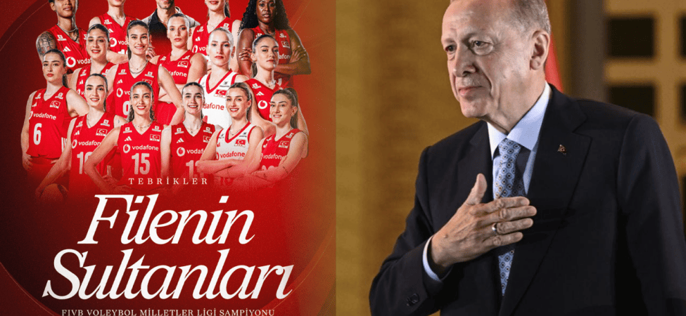 Cumhurbaşkanı Erdoğan’dan Filenin Sultanlarına Tebrik Mesajı