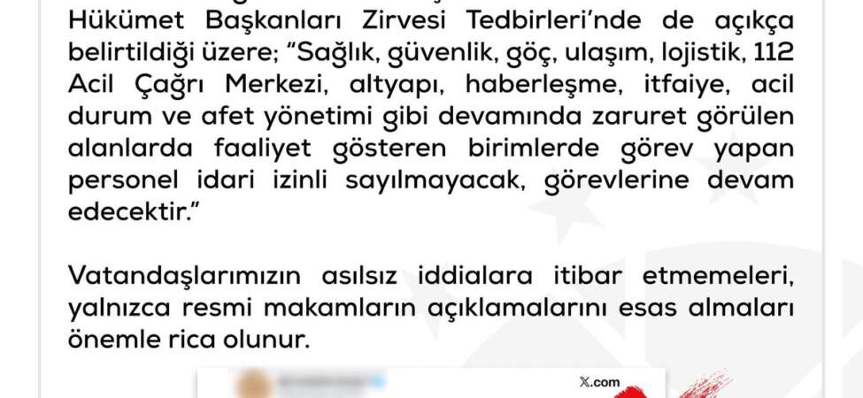 NATO Zirvesi’nde Sağlık Görevlileri İdari İzinli Değil
