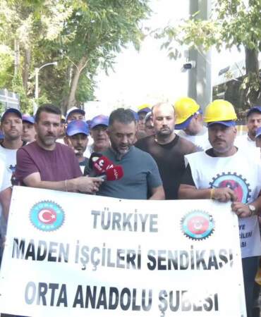 Madenciler Eylemde: Haklarımızı Alana Kadar Buradayız!