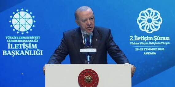 Cumhurbaşkanı Erdoğan, “2. İletişim Şurası’nda Konuştu: