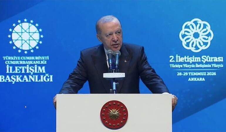 Cumhurbaşkanı Erdoğan, “2. İletişim Şurası’nda Konuştu: