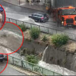 İstanbul’da Sağanak Hayatı Felç Etti! Caddeler Göle Döndü
