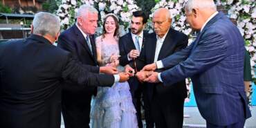 Dervişoğlu, Nişan Törenine Katıldı