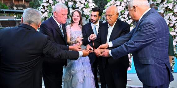 Dervişoğlu, Nişan Törenine Katıldı