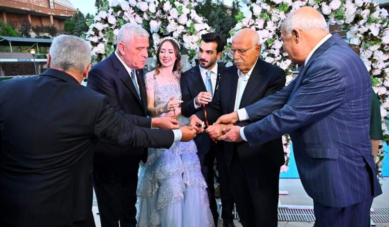 Dervişoğlu, Nişan Törenine Katıldı