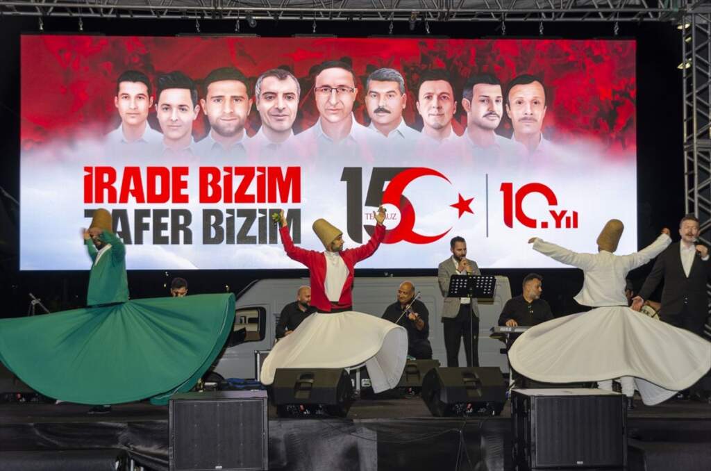 Kahramankazan'da 15 Temmuz'un 10. yılı coşkuyla anıldı