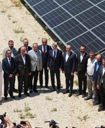 Kahramanmaraş GES hizmete açıldı