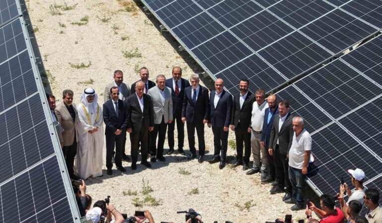 Kahramanmaraş GES hizmete açıldı