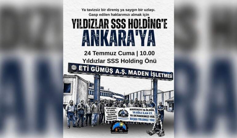 Yıldızlar sss holding bünyesindeki eti gümüş işçilerinin direnişinde 7’nci gün: taraflar ankara’da görüşecek