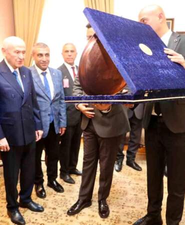 MHP Gaziantep Teşkilatı’ndan Bahçeli’ye Ziyaret