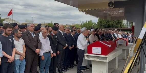 Motosiklet kazasında vefat eden Uzman Çavuş Çetin son yolcuğuna uğurlandı
