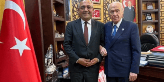 Sezgin Tanrıkulu’ndan Bahçeli’ye Ziyaret