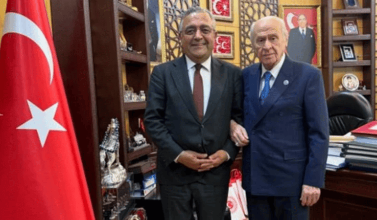 Sezgin Tanrıkulu’ndan Bahçeli’ye Ziyaret