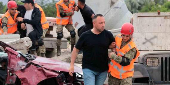 TSK’dan Ankara’da Kapsamlı İnsani Yardım Tatbikatı