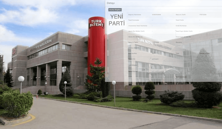 TÜRKPATENT’e Dikkat Çeken Başvuru: ‘Yeni Parti’ Detayı Kulisleri Hareketlendirdi