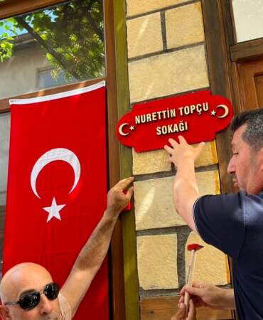 “Nurettin Topçu Sokağı” Kemaliye’de Açıldı