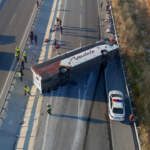 Yolcu Otobüsü Kaza Yaptı, Onlarca Yaralı Var