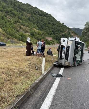 Zonguldak’ta Trafik Kazası: 3 Yaralı