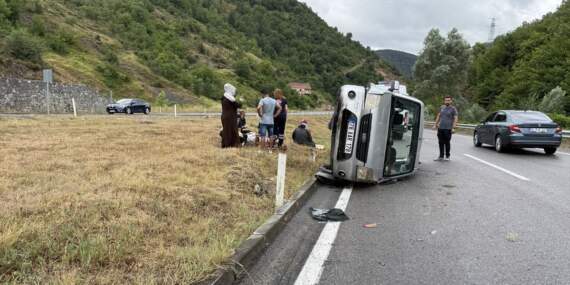 Zonguldak’ta Trafik Kazası: 3 Yaralı