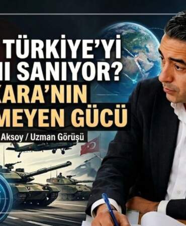 Mehmet Emir AKSOY’dan : İsrail Türkiye’yi İran Mı Sanıyor?Ankara’nın Görünmeyen Gücü