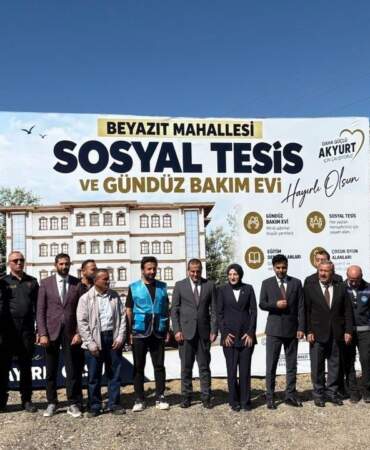 Akyurt’a Büyük Yatırım: Beyazıt Mahallesi Sosyal Tesis ve Gündüz Bakım Evi’nin Temeli Atıldı