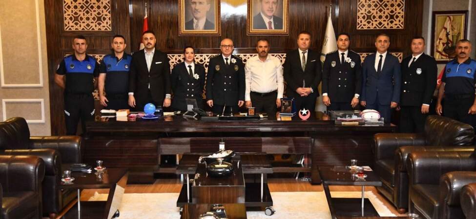 Ertuğrul Başkan’a Zabıta Haftası Ziyareti