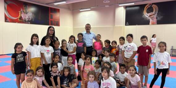 Başkan Ercan Sincan Spor Kompleksi’ni Ziyaret Etti