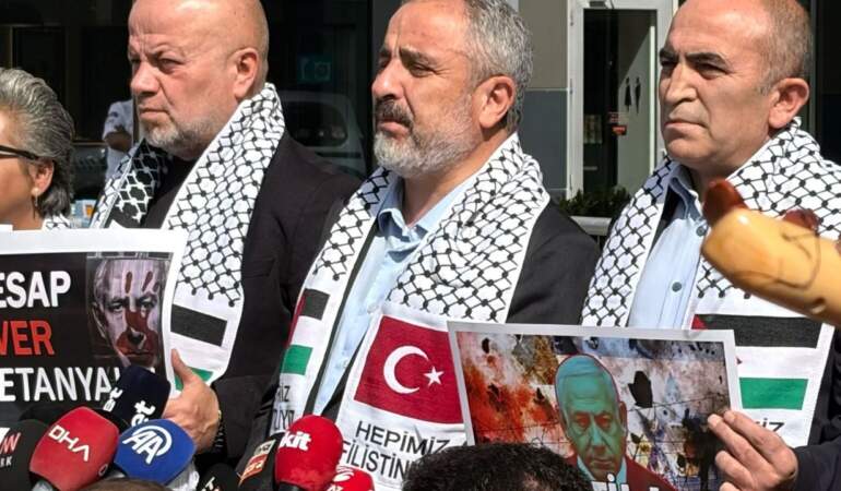Türkiye Basın Federasyonu Netanyahu’yu Kınadı