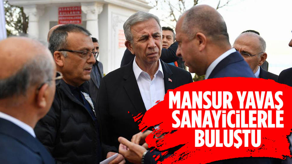 Abb Başkanı Yavaş Sanayicilerle Bir Araya Geldi