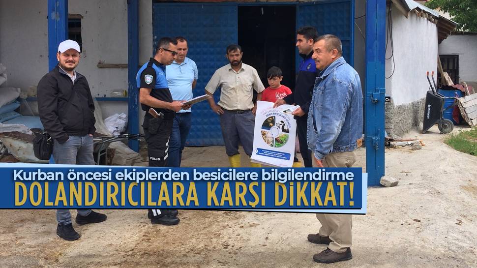 Akyurt’ta Besicilere Dolandırıcılık Uyarısı