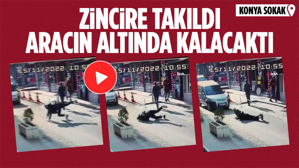 Altındağ’da Zincire Takılan Kişi, Araç Altında Kalıyordu