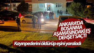 Ankara Akyurt’ta Kayınpederini Ve Eşini Bıçaklayan Zanlı Yakalandı