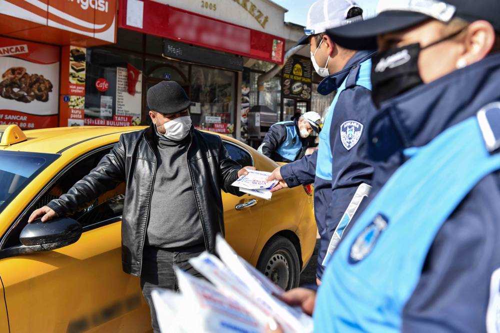 Ankara Zabıtası Güdül Ve Bala’da Hijyen Desteğinde Bulundu