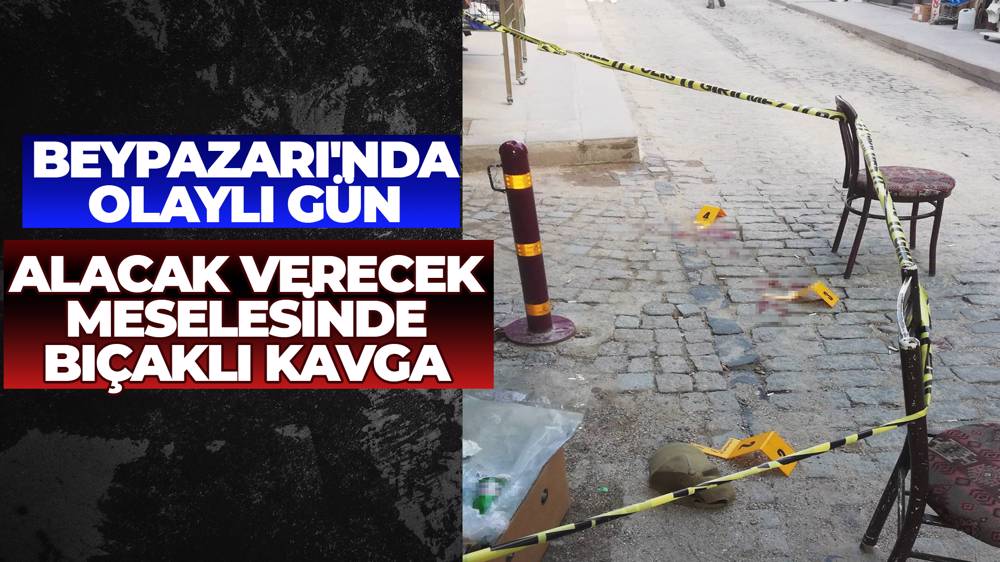 Ankara’da Alacak Verecek Kavgası! Sandalyeler Havada Uçuştu