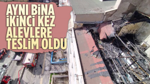 Ankara’da Aynı Bina Ikinci Kez Yandı
