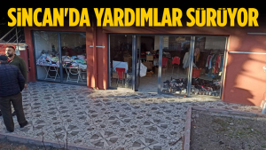 Ankara’da Depremzedelere Özel Mağaza