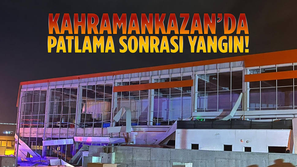 Ankara’da Fabrika Yangını: 2 Yaralı