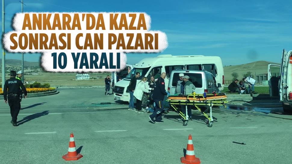 Ankara’da Feci Kaza: 10 Yaralı