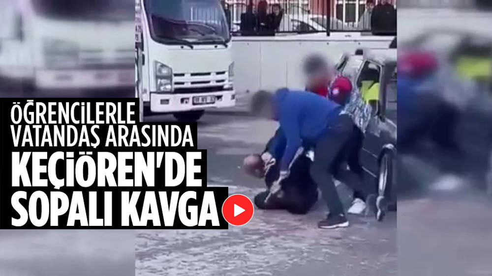 Ankara’da Öğrenciler, Bir Vatandaşla Kavga Etti