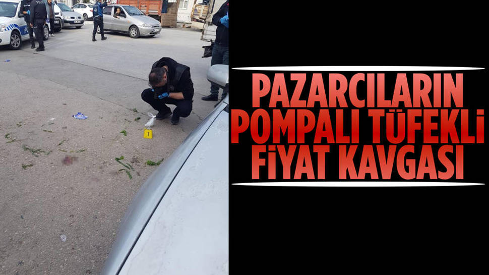 Ankara’da Pazarcıların Pompalı Tüfekli Kavgası