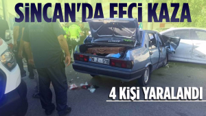 Ankara’da Trafik Kazası!