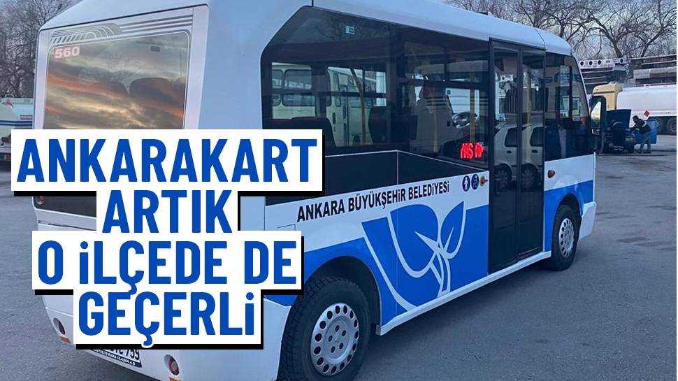 Ankarakart Çevre Ilçelerde De Yayılıyor