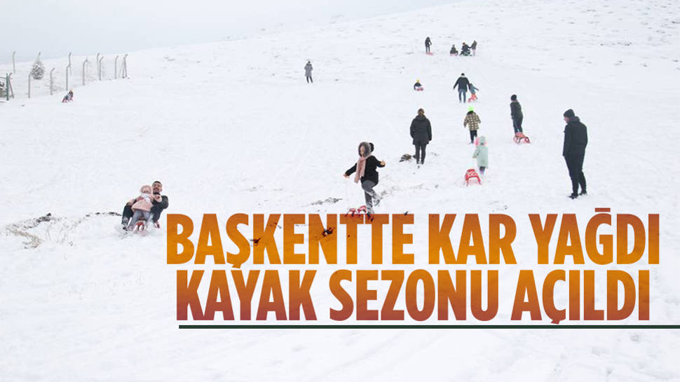 Ankaralılar Kayak Sezonunu Açtı