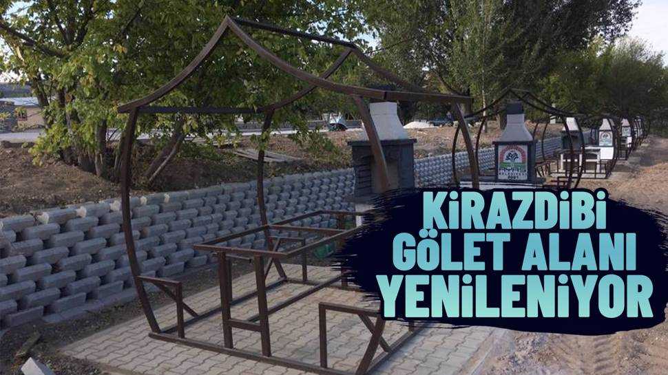 Ayaş’ta Kirazdibi Gölet Alanı Yenileniyor