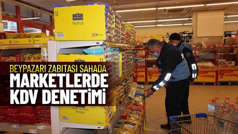 Beypazarı’nda Kdv Denetimi